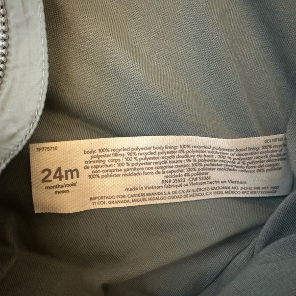 Little Planet by Carters Baby Toddler Snowsuit NWOT size 24 months - Picture 5 of 7